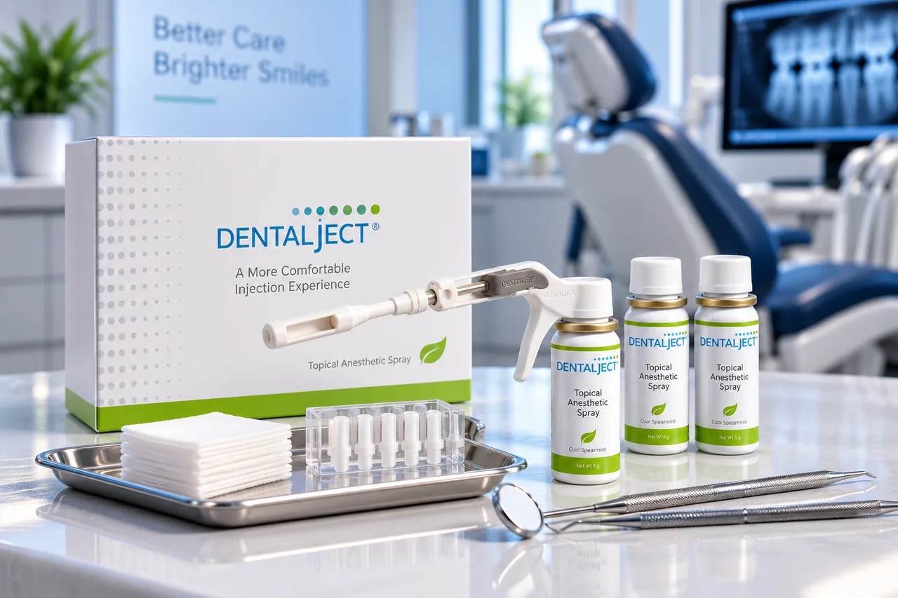 DentalJect Risk-Free Intro Bundle in a dental office setting
